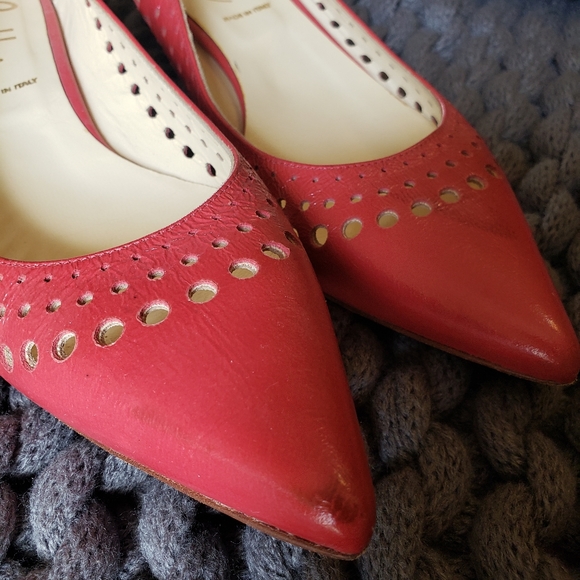 Butter wedge heels Made in Italy - Picture 4 of 8